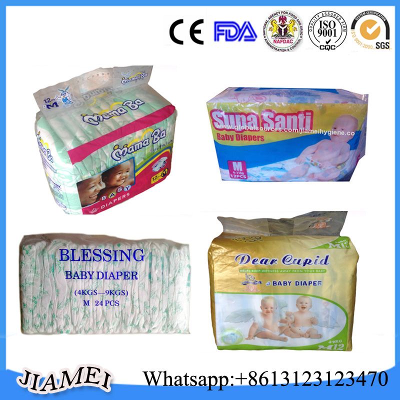 100% Cotton Super Absorbent Disposable Baby Diapers on Sale